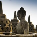 temple de Yogyakarta en Indonésie