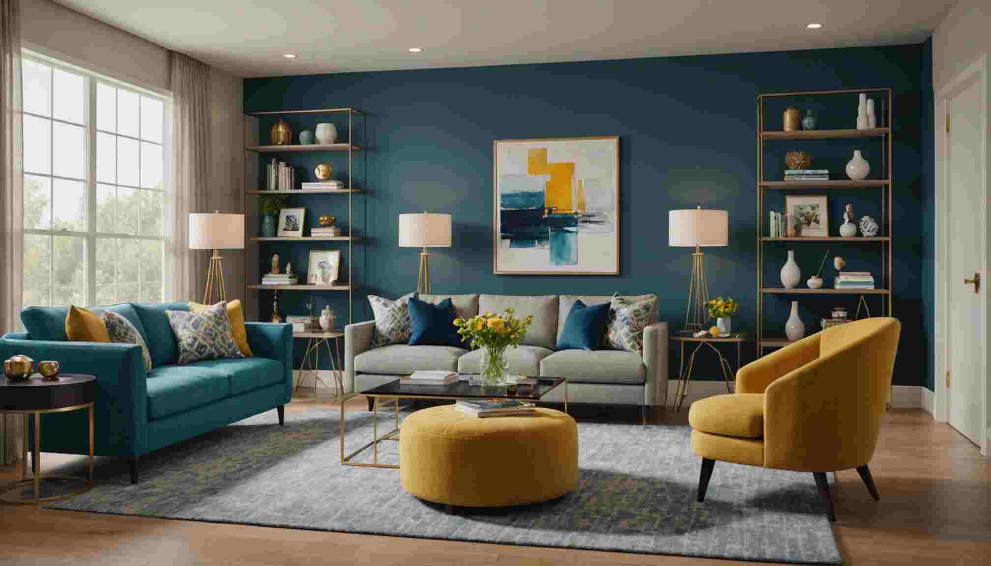 Top des couleurs tendance 2025 pour un intérieur moderne et élégant