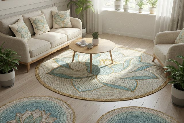 Tapis Lotus